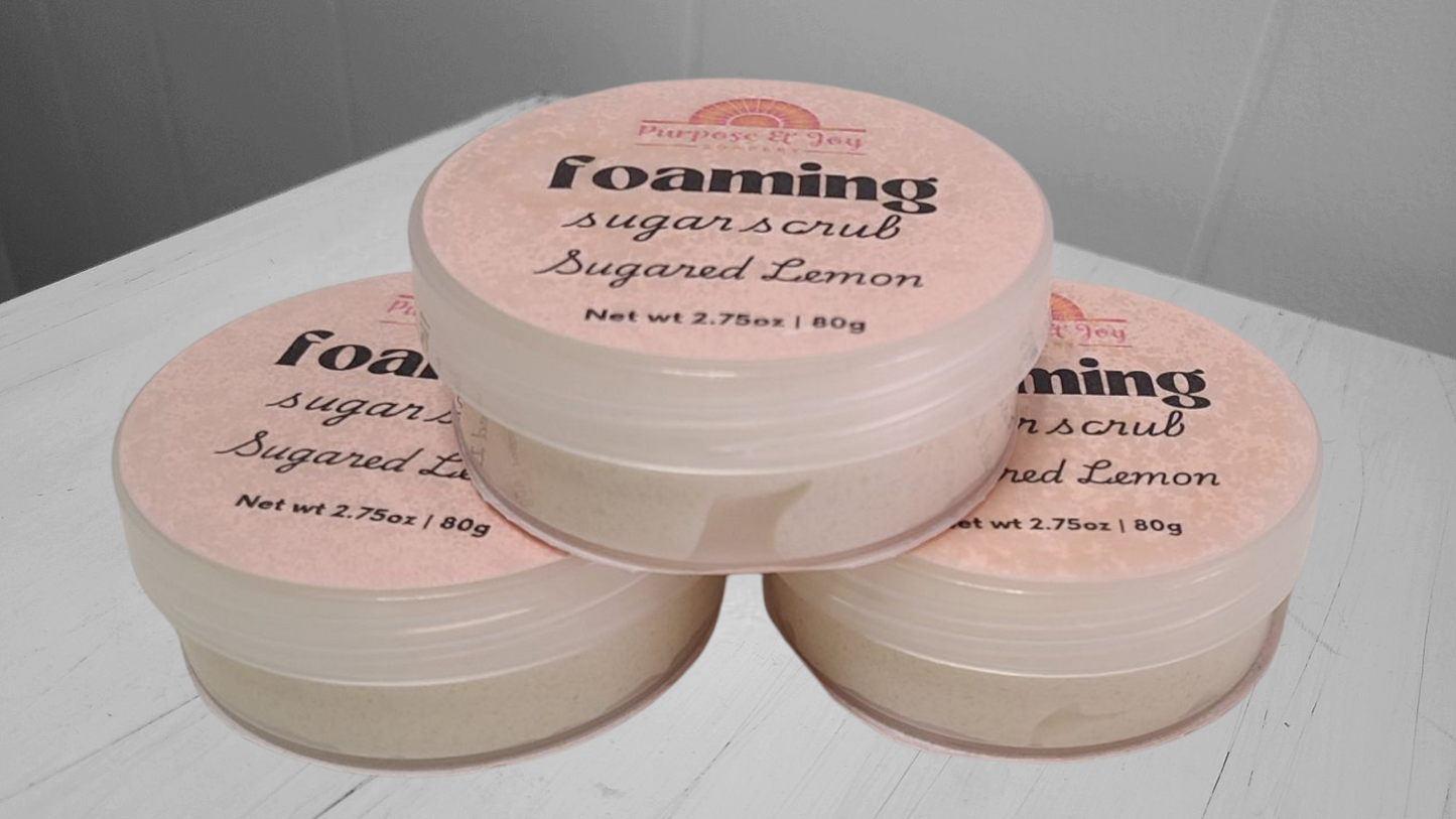 Foaming Sugar Scrub